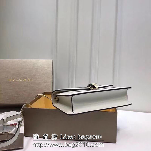 BVLGARI寶格麗 專櫃新款 蛇頭扣環 單層蛇頭包 鏈條單肩斜挎包 B39174 FYD1307
